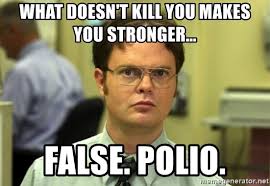 Image result for polio memes